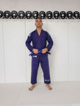 Grind Kaha Premium Gi - Navy Blue with Red Stitching